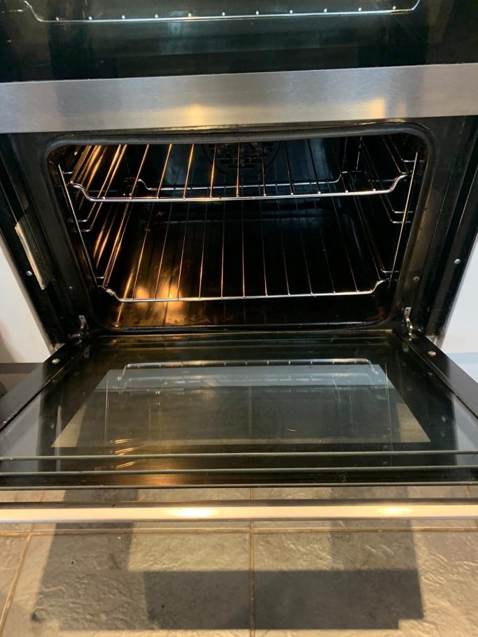 deep oven clean