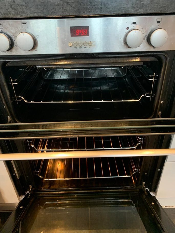 Deep oven clean