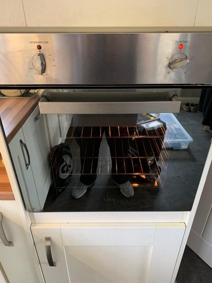 deep oven clean